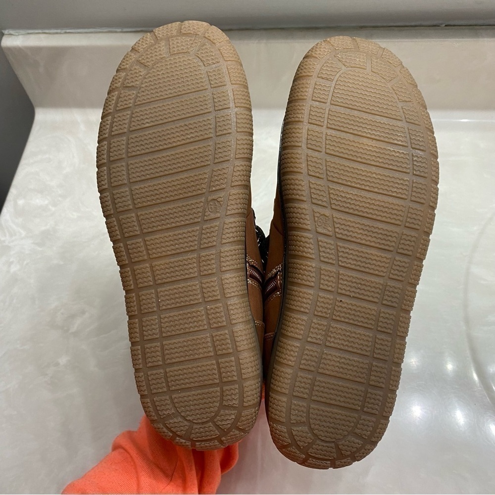 Brown Sherpa-Lined Hiker Boots | Björndal Everly 6.5 - Picture 7 of 15